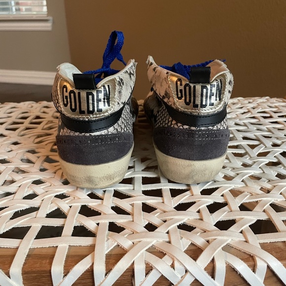 GOLDEN GOOSE Mid Star Snake Print Sneakers - Picture 3 of 5